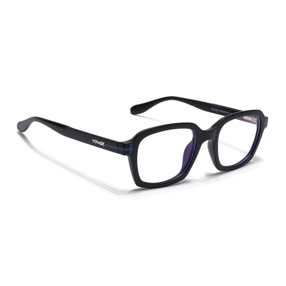 Voyage Aero | Black | Rectangle Eyeglasses (SV006FMG7470-C2)