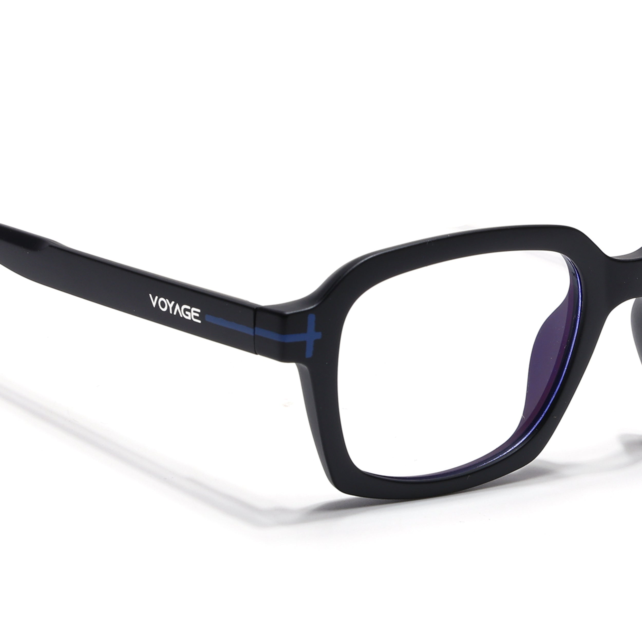 Voyage Aero | Black | Rectangle Eyeglasses (SV006FMG7470-C2)