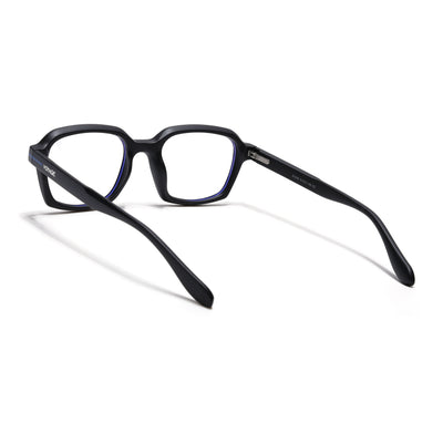 Voyage Aero | Black | Rectangle Eyeglasses (SV006FMG7470-C2)