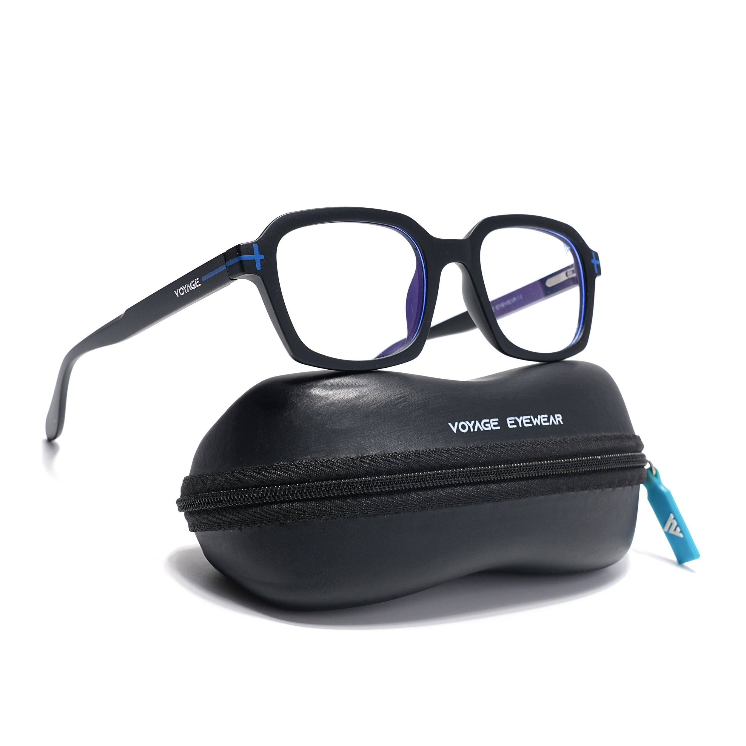 Voyage Aero | Black | Rectangle Eyeglasses (SV006FMG7470-C2)
