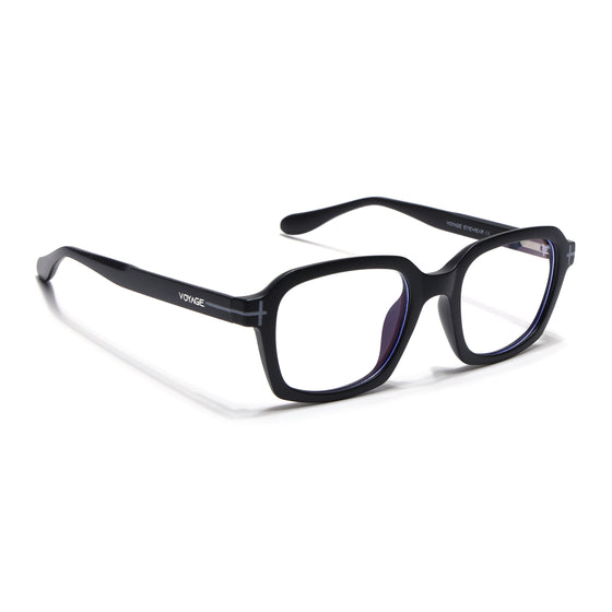 Voyage Aero | Black | Rectangle Eyeglasses (SV006FMG7471-C3)