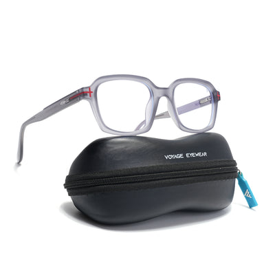 Voyage Aero | Grey | Rectangle Eyeglasses (SV006FMG7474-C6)