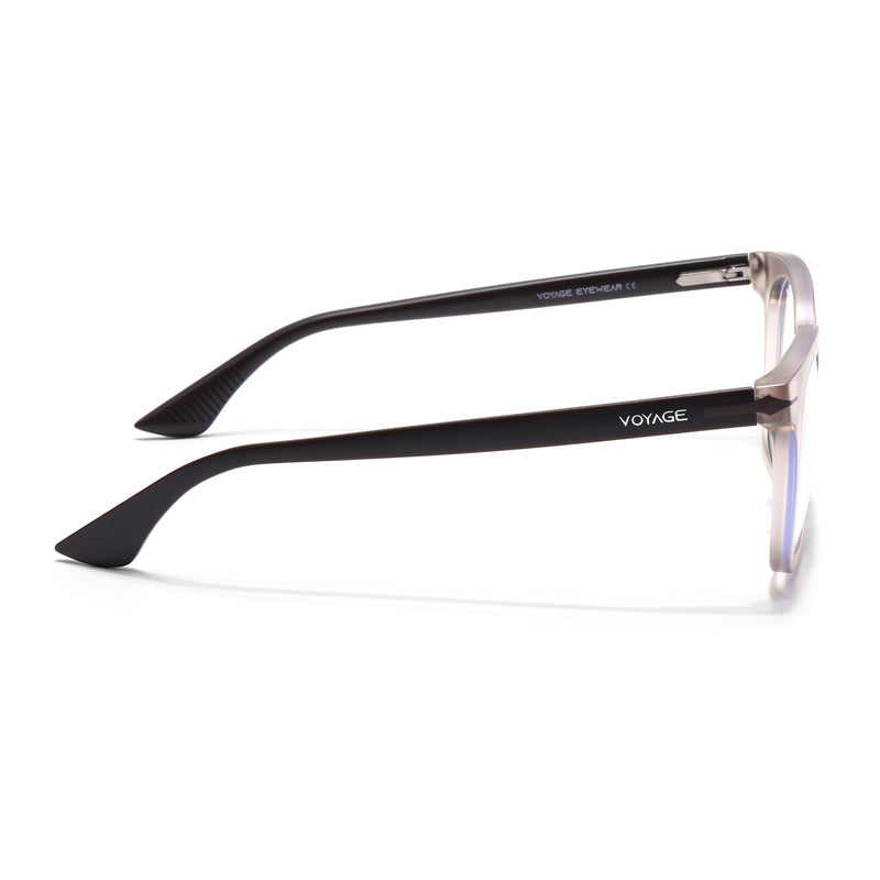 Voyage Brown Wayfarer Eyeglasses for Men & Women (SV007FMG7483-C7)