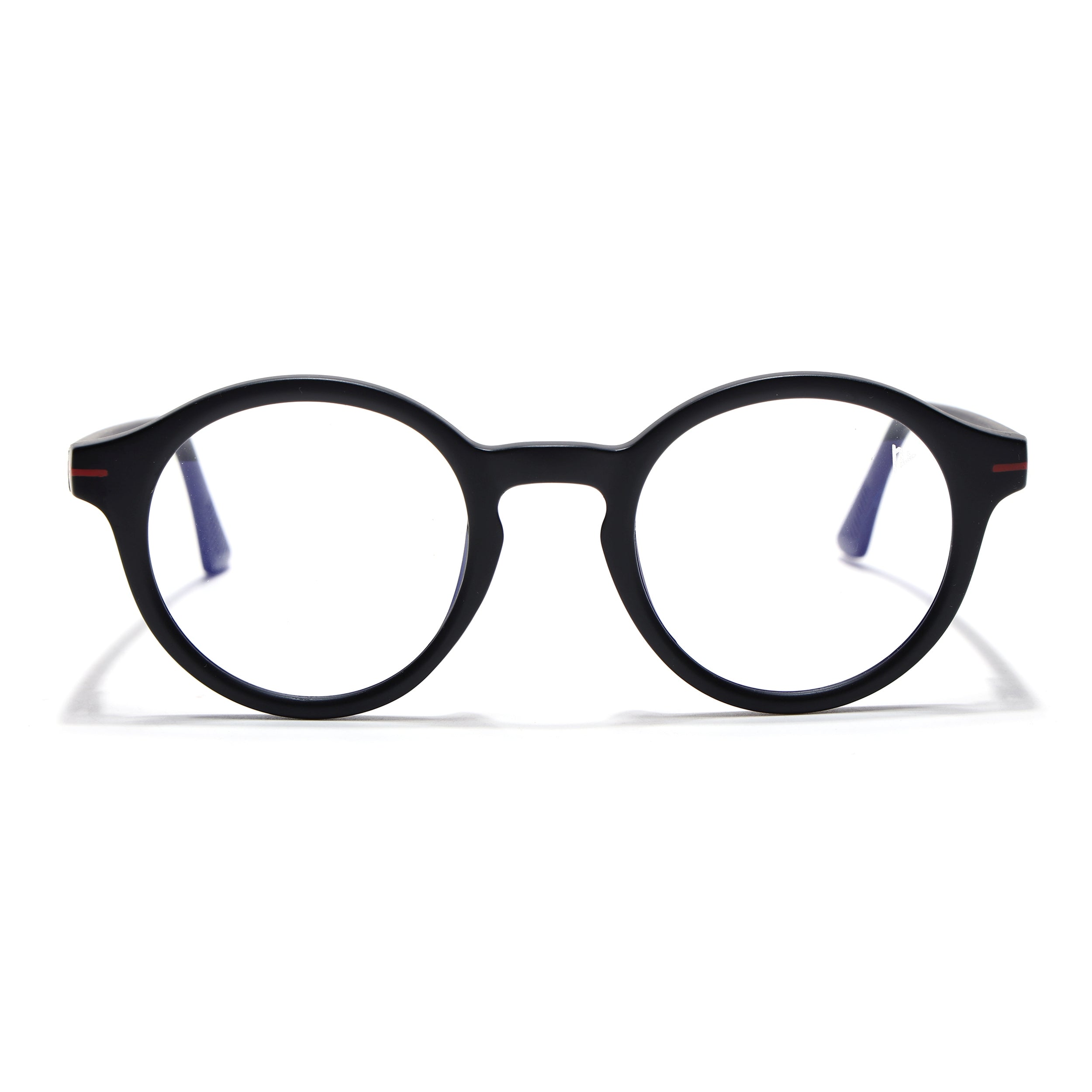 Voyage Aero | Black | Round Eyeglasses (SV008FMG7485-C1)