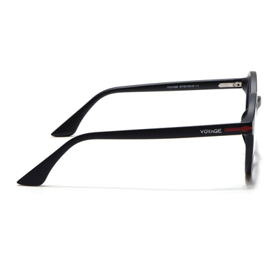 Voyage Aero | Black | Round Eyeglasses (SV008FMG7485-C1)