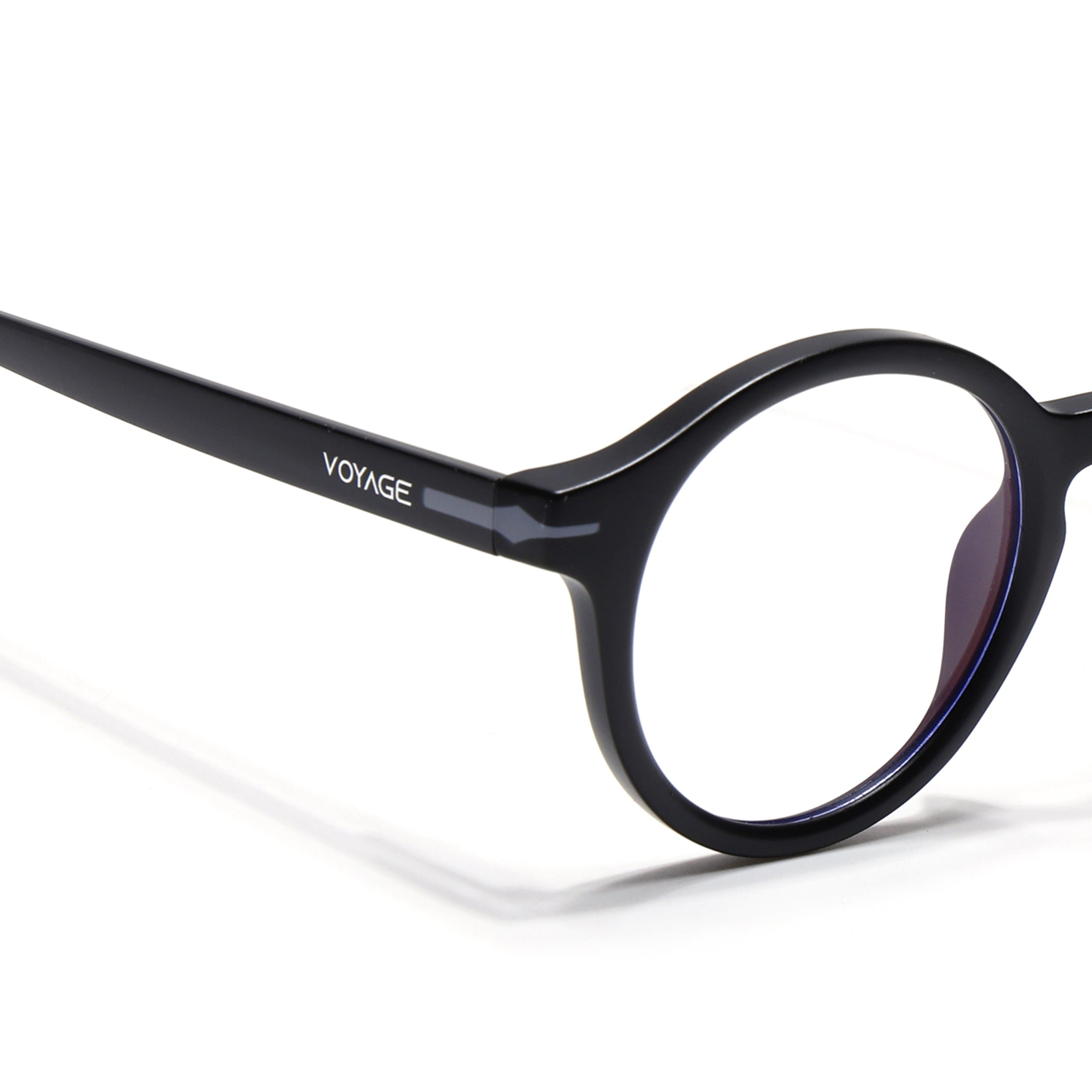 Voyage Aero | Black | Round Eyeglasses (SV008FMG7487-C3)