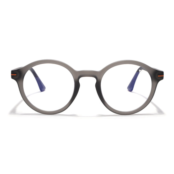 Voyage Aero | Dark Grey | Round Eyeglasses (SV008FMG7488-C4)
