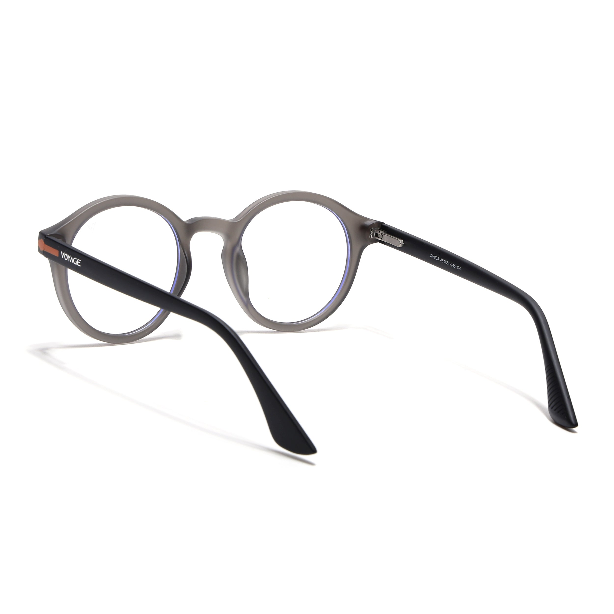 Voyage Aero | Dark Grey | Round Eyeglasses (SV008FMG7488-C4)