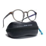 Voyage Aero | Dark Grey | Round Eyeglasses (SV008FMG7488-C4)
