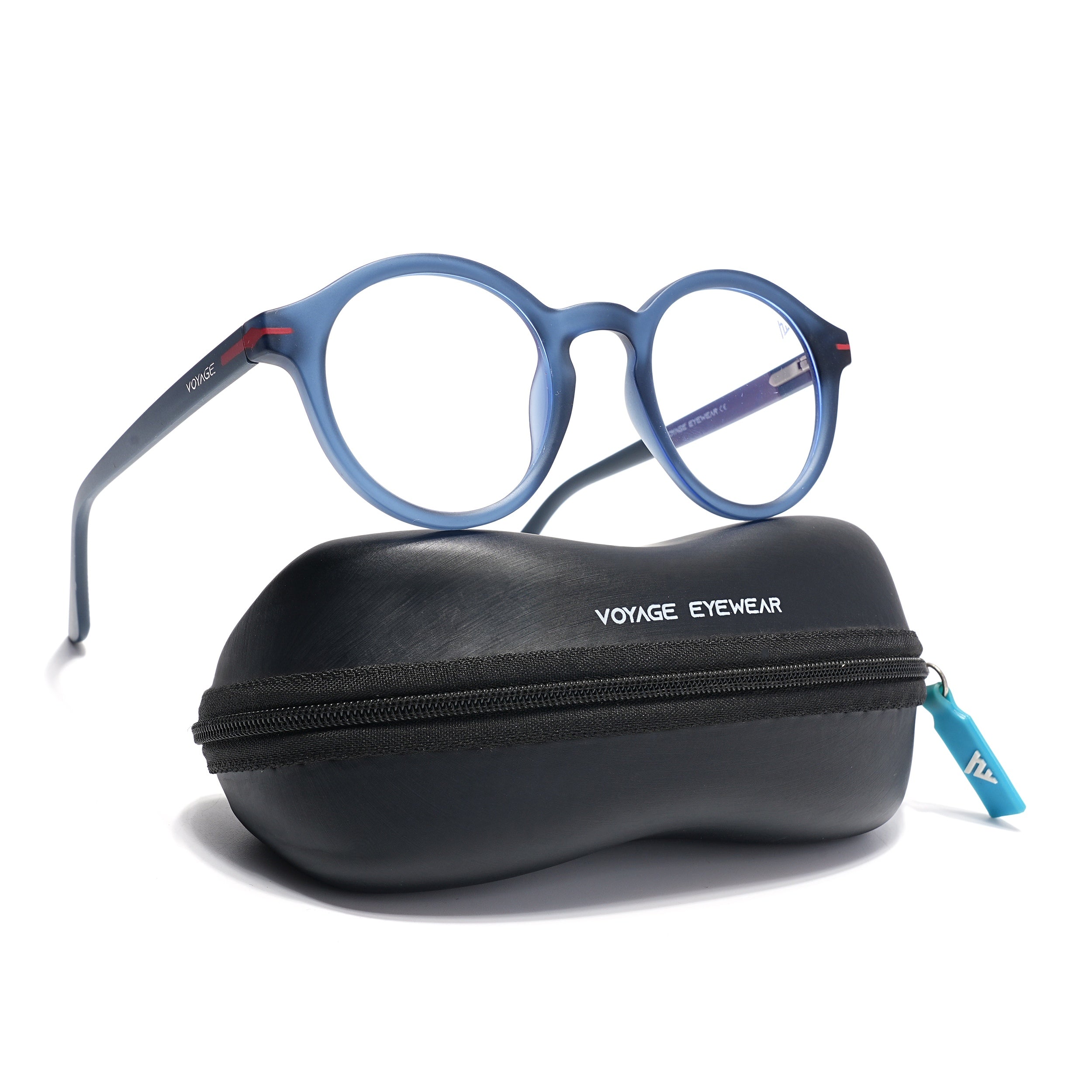 Voyage Aero | Blue | Round Eyeglasses (SV008FMG7490-C6)