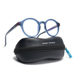 Voyage Aero | Blue | Round Eyeglasses (SV008FMG7490-C6)