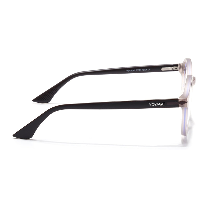 Voyage Brown Round Eyeglasses for Men & Women (SV008FMG7491-C7)