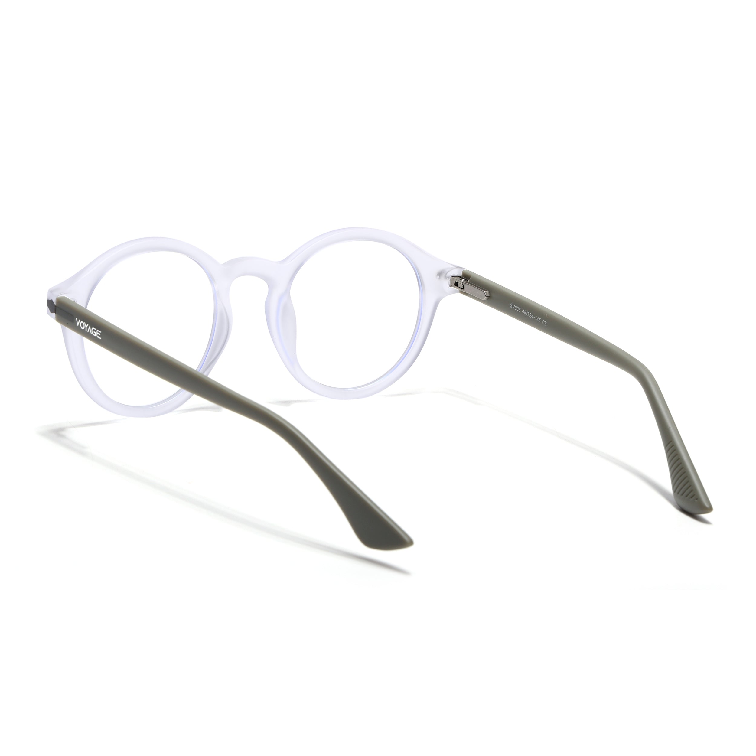 Voyage Aero | Transparent | Round Eyeglasses (SV008FMG7492-C8)
