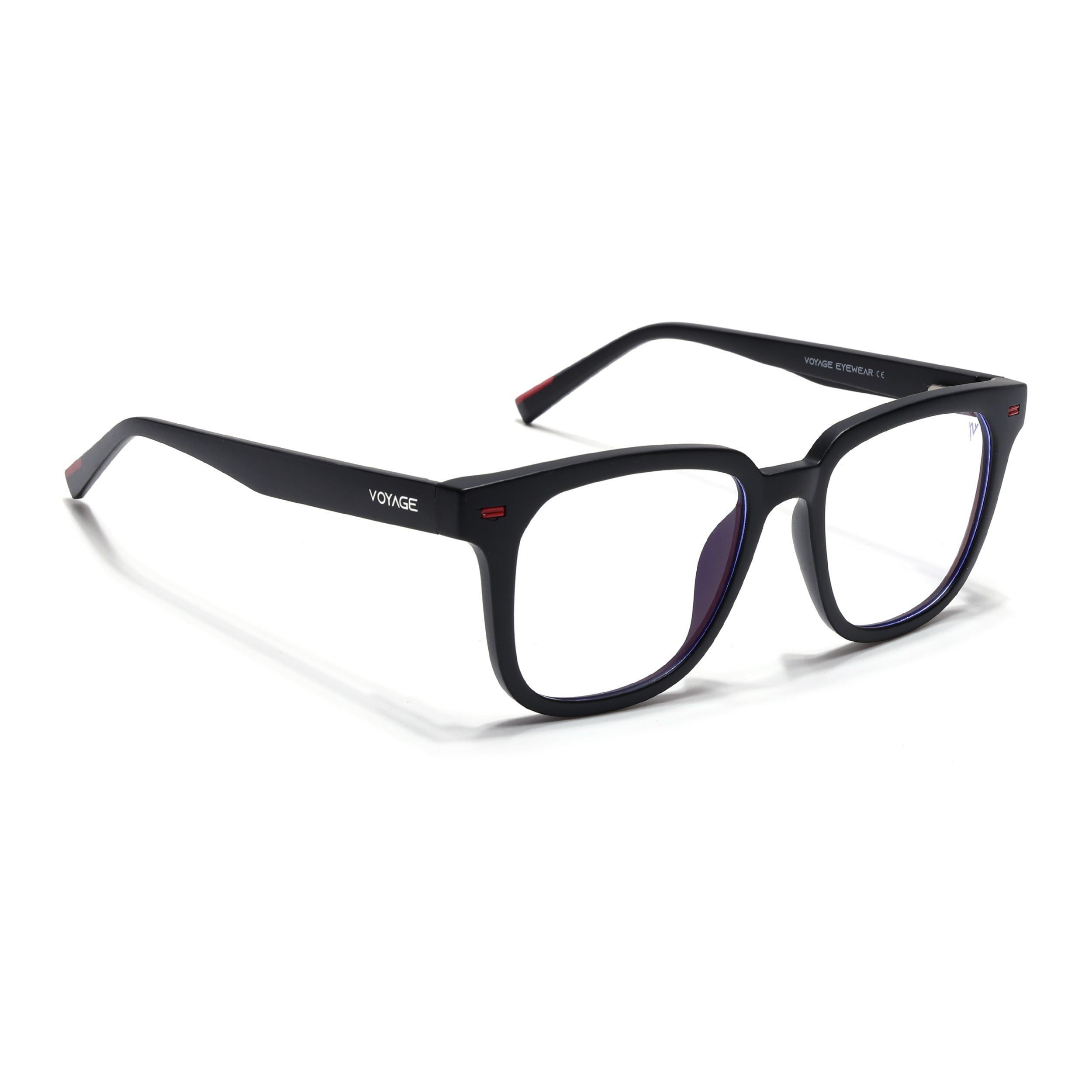 Voyage Aero | Black | Square Eyeglasses (SV009FMG7493-C1)