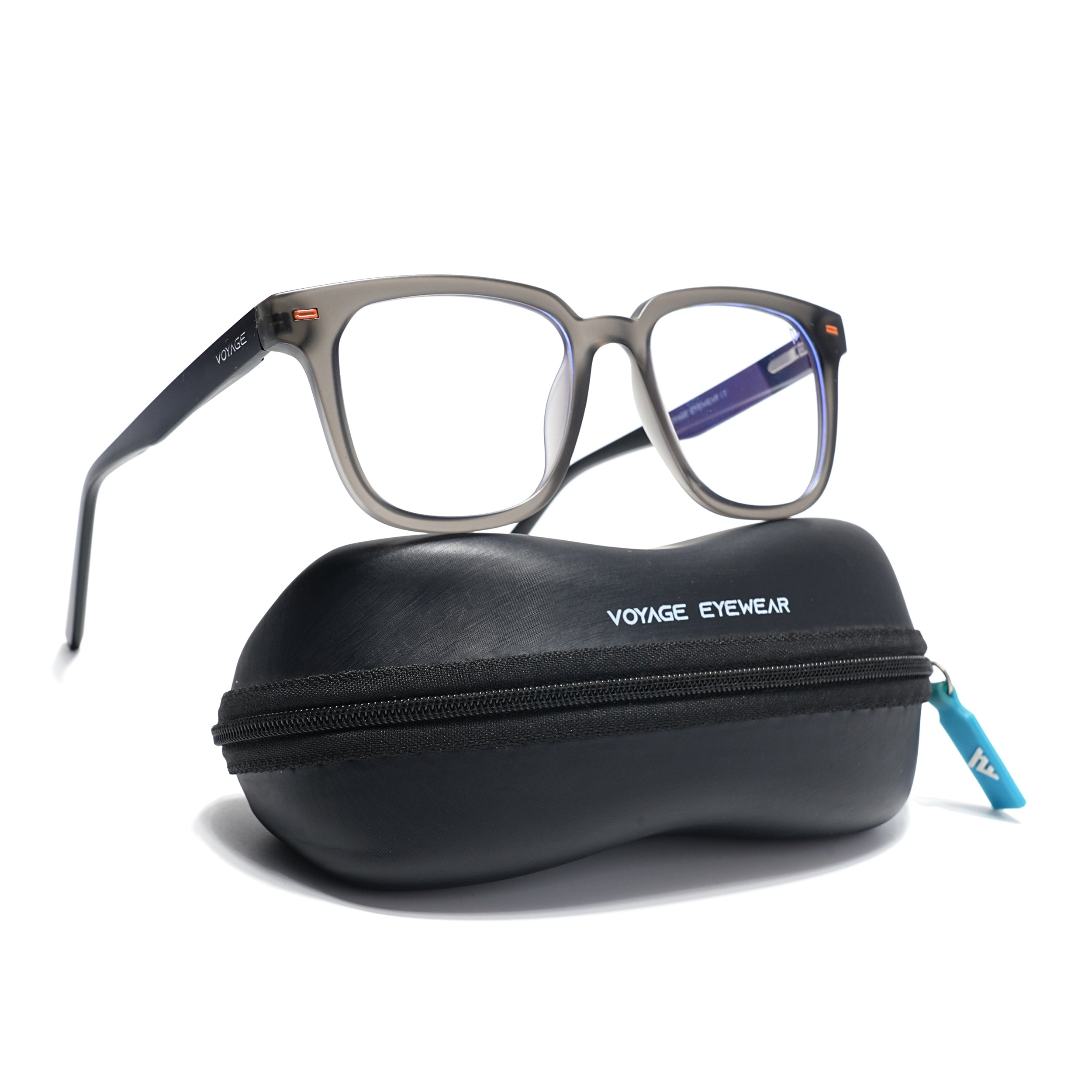 Voyage Aero | Dark Grey | Square Eyeglasses (SV009FMG7496-C4)