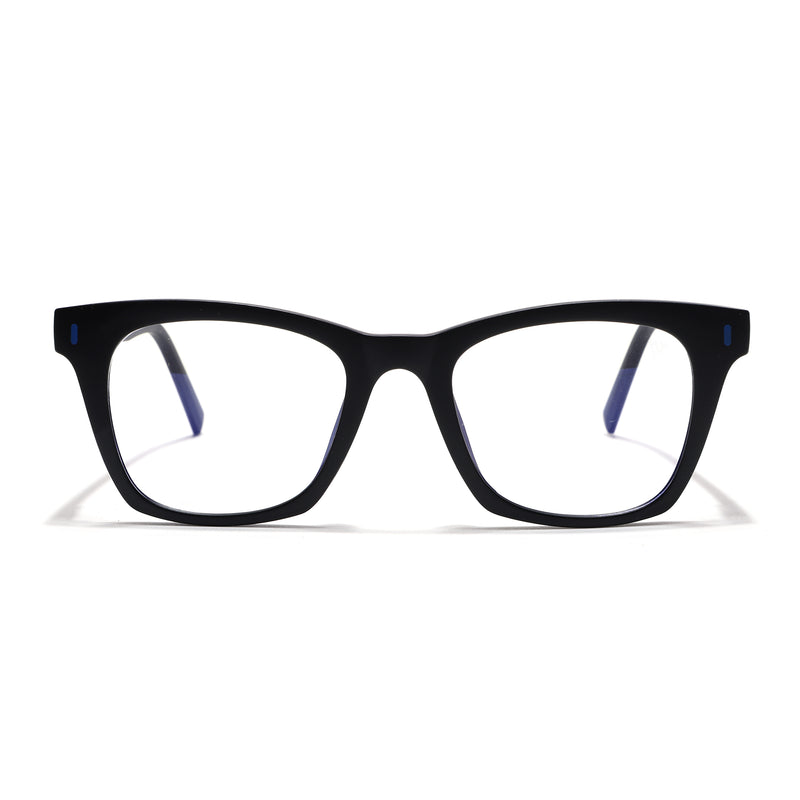Voyage Black Wayfarer Eyeglasses for Men & Women (SV010FMG7502-C2)