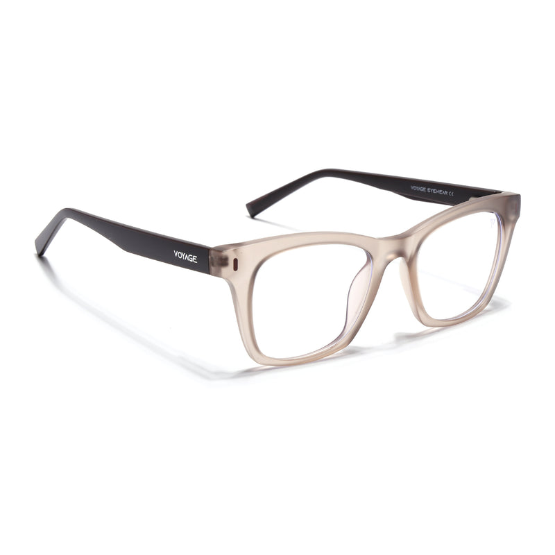 Voyage Brown Wayfarer Eyeglasses for Men & Women (SV010FMG7507-C7)