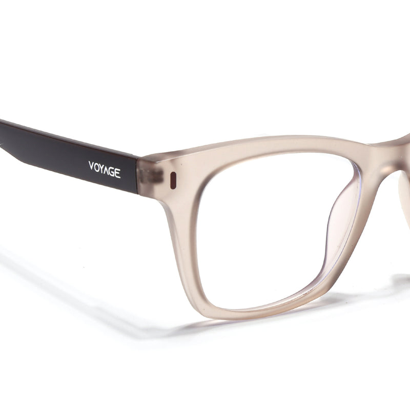 Voyage Brown Wayfarer Eyeglasses for Men & Women (SV010FMG7507-C7)