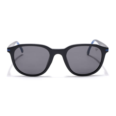 Matira | Black & Blue Wayfarer Polarized Sunglasses | PMG7397