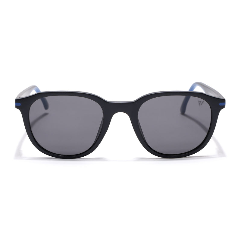 Matira | Black & Blue Wayfarer Polarized Sunglasses | PMG7397