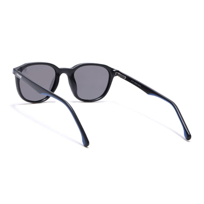 Matira | Black & Blue Wayfarer Polarized Sunglasses | PMG7397