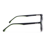 Matira | Black & Green Wayfarer Polarized Sunglasses | PMG7398