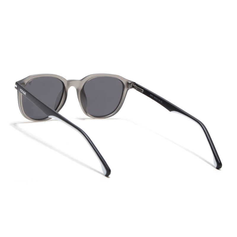 Matira | Dark Grey Wayfarer Polarized Sunglasses | PMG7400