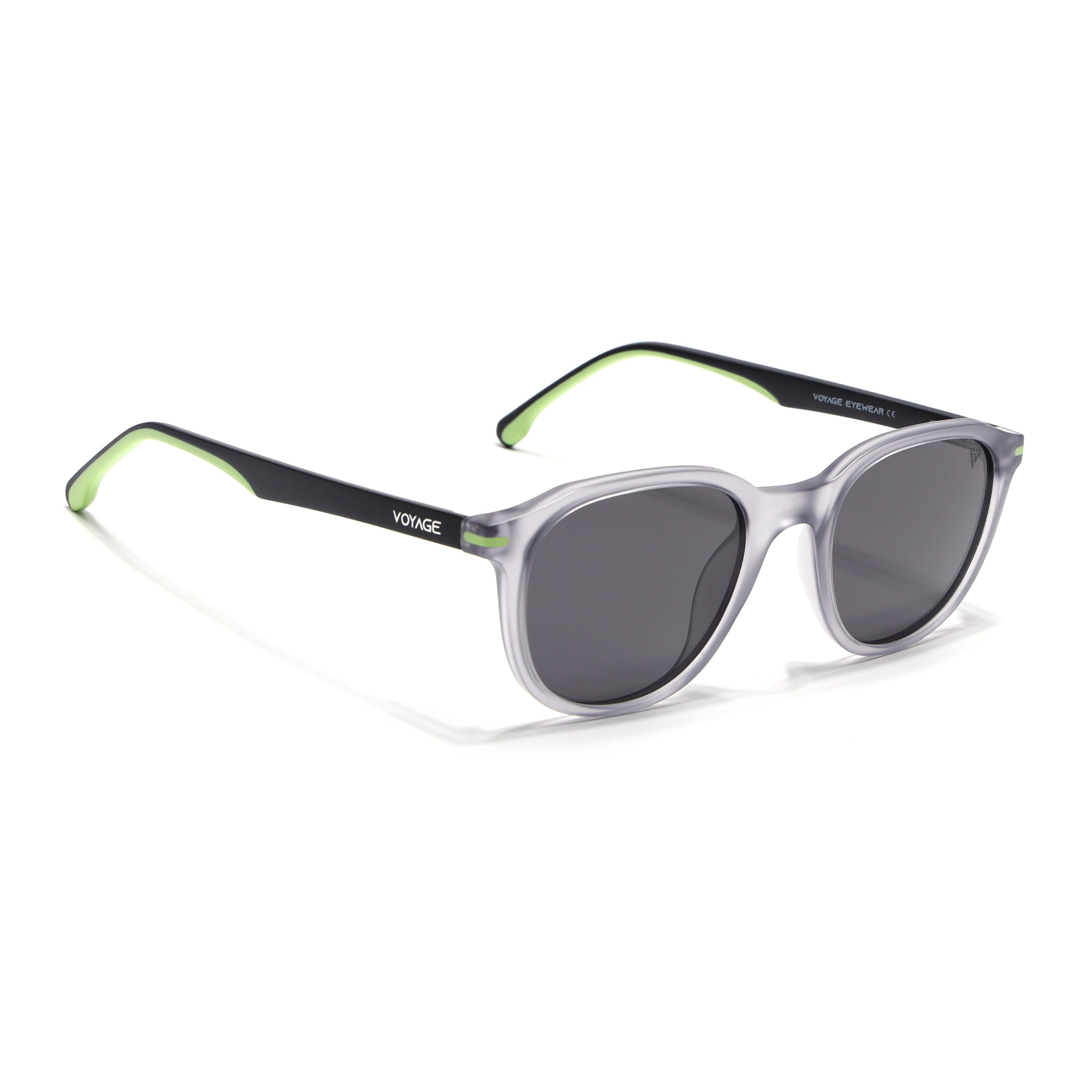 Matira | Light Grey Wayfarer Polarized Sunglasses | PMG7401