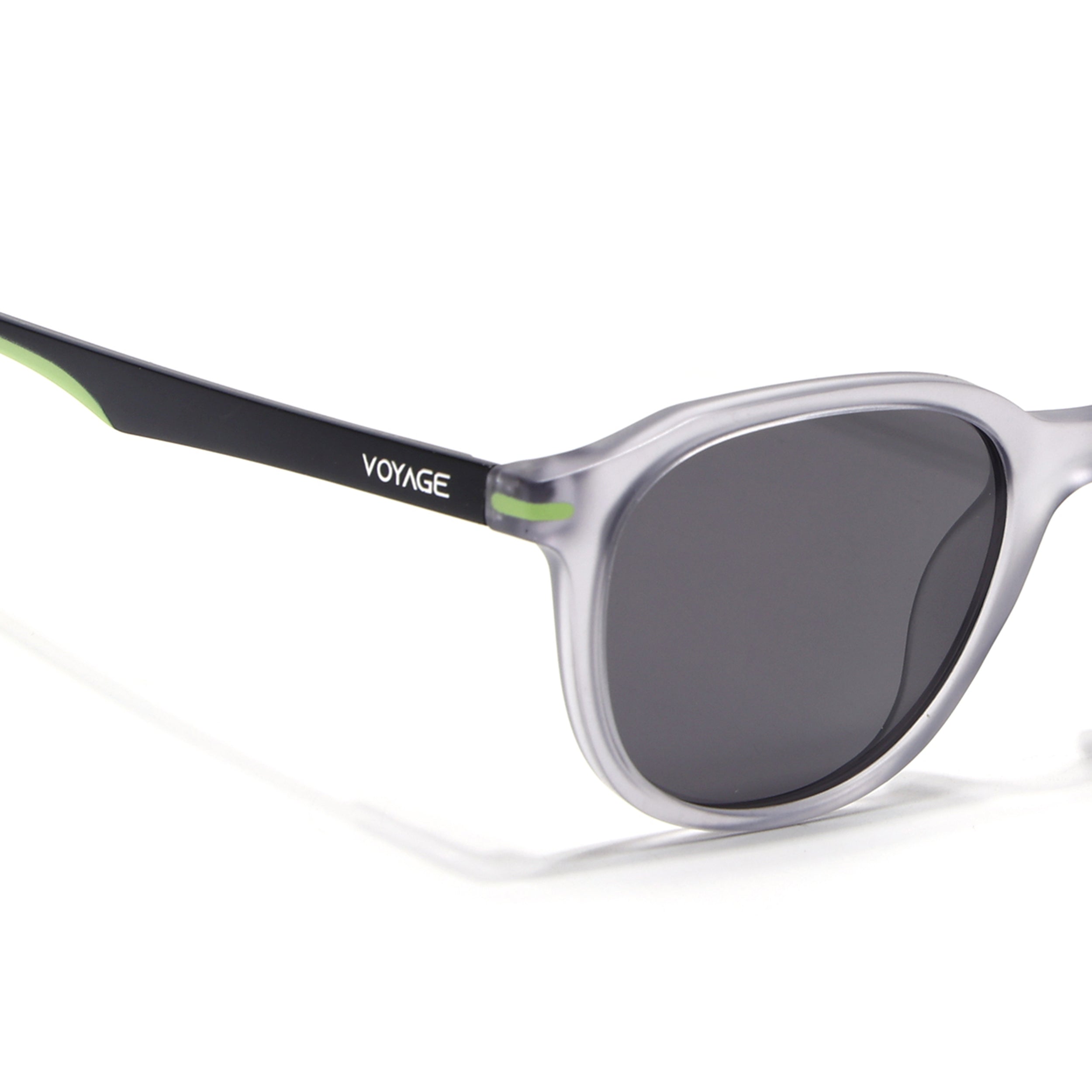 Matira | Light Grey Wayfarer Polarized Sunglasses | PMG7401