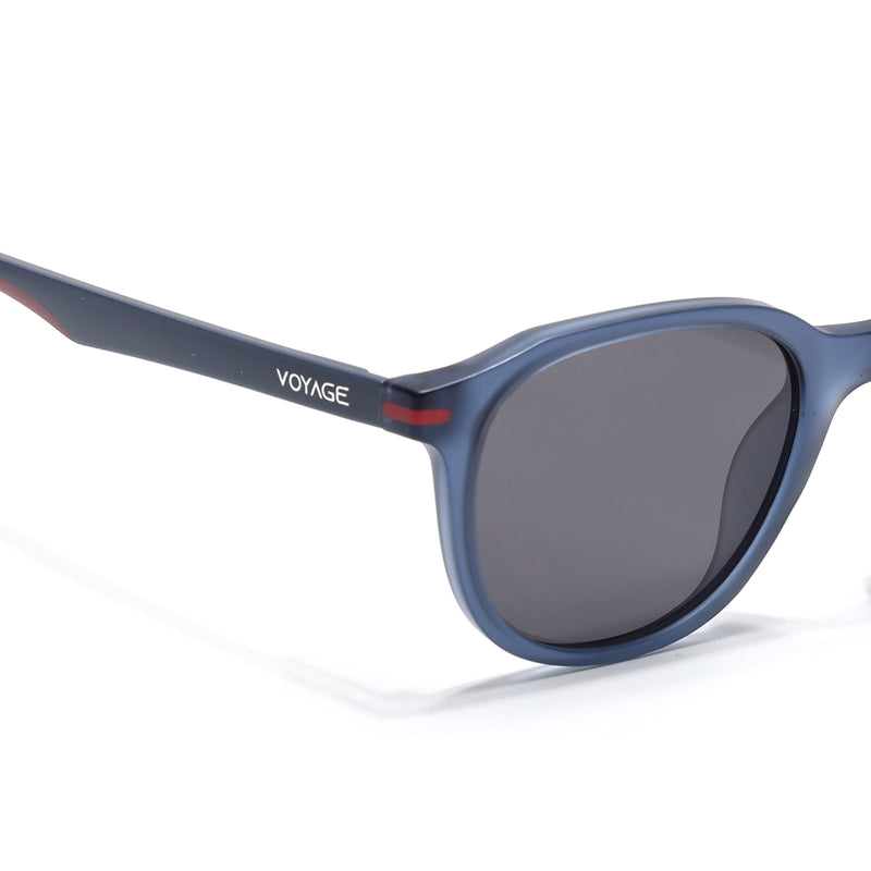 Matira | Blue Wayfarer Polarized Sunglasses | PMG7402