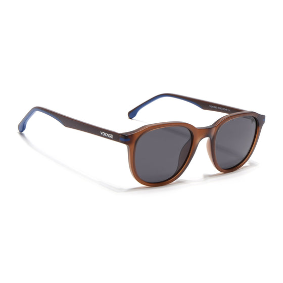 Matira | Brown Wayfarer Polarized Sunglasses | PMG7403