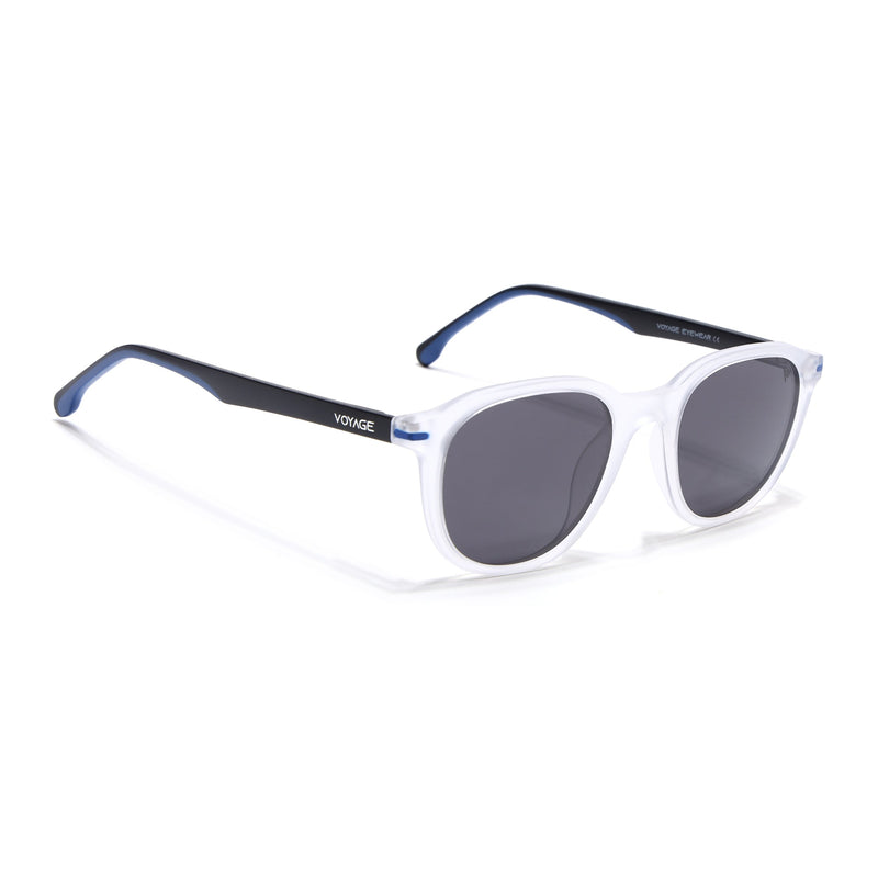 Matira | Transparent Wayfarer Polarized Sunglasses | PMG7404