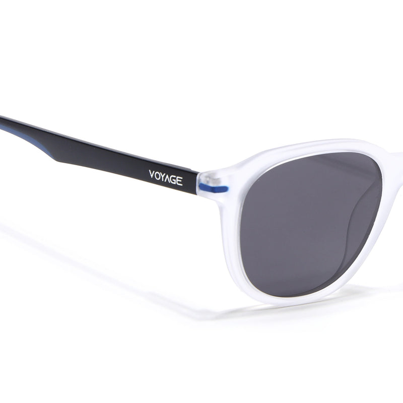 Matira | Transparent Wayfarer Polarized Sunglasses | PMG7404