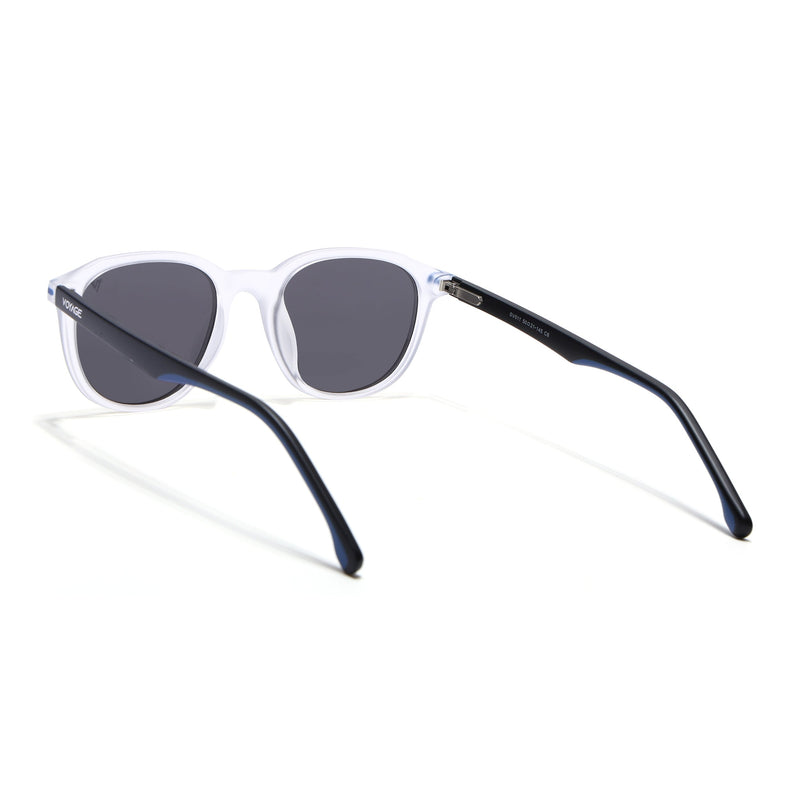 Matira | Transparent Wayfarer Polarized Sunglasses | PMG7404