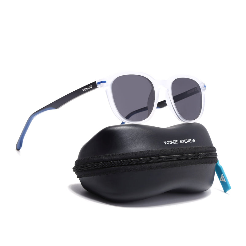 Matira | Transparent Wayfarer Polarized Sunglasses | PMG7404