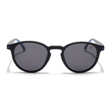 Matira | Black & Blue Round Polarized Sunglasses | PMG7405