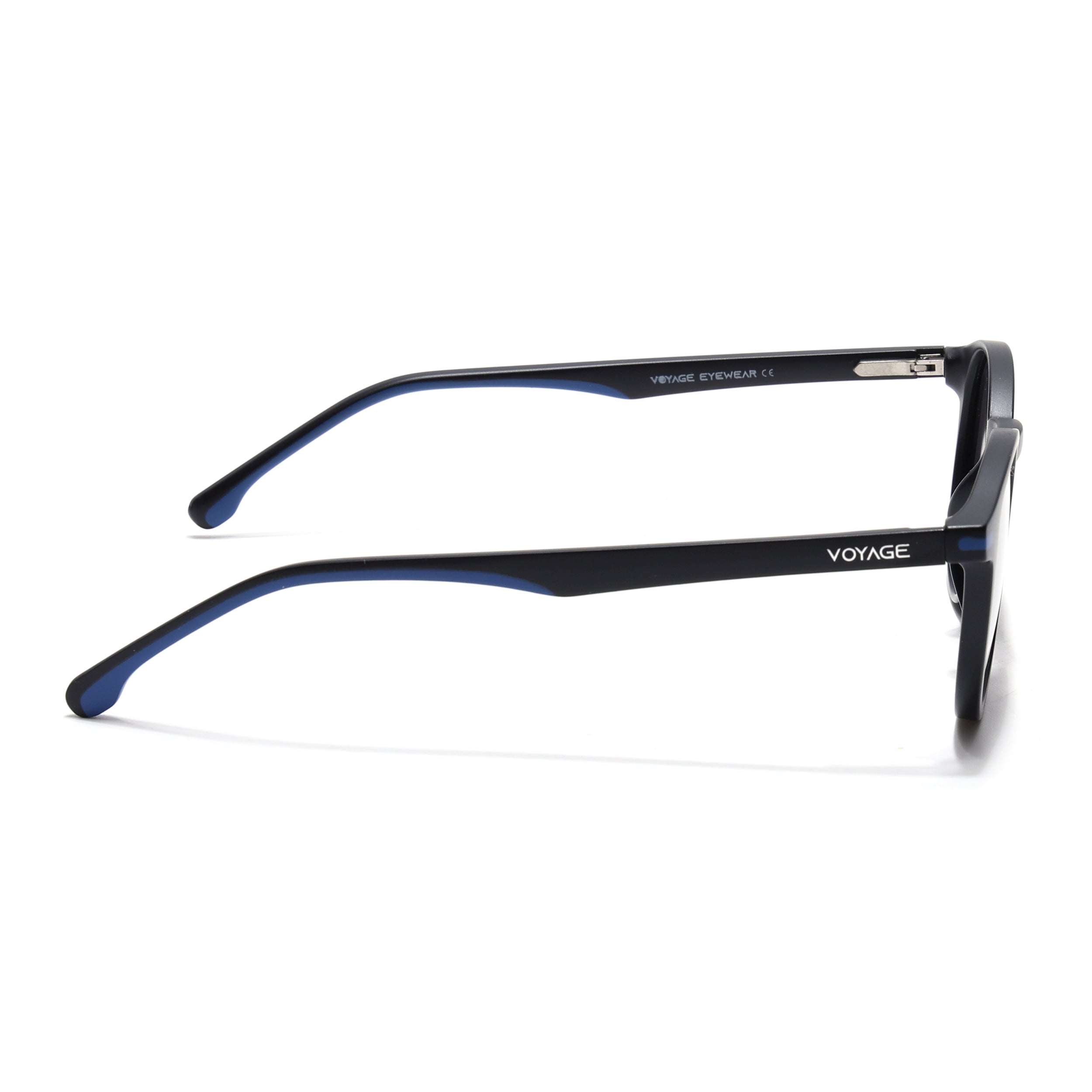 Matira | Black & Blue Round Polarized Sunglasses | PMG7405