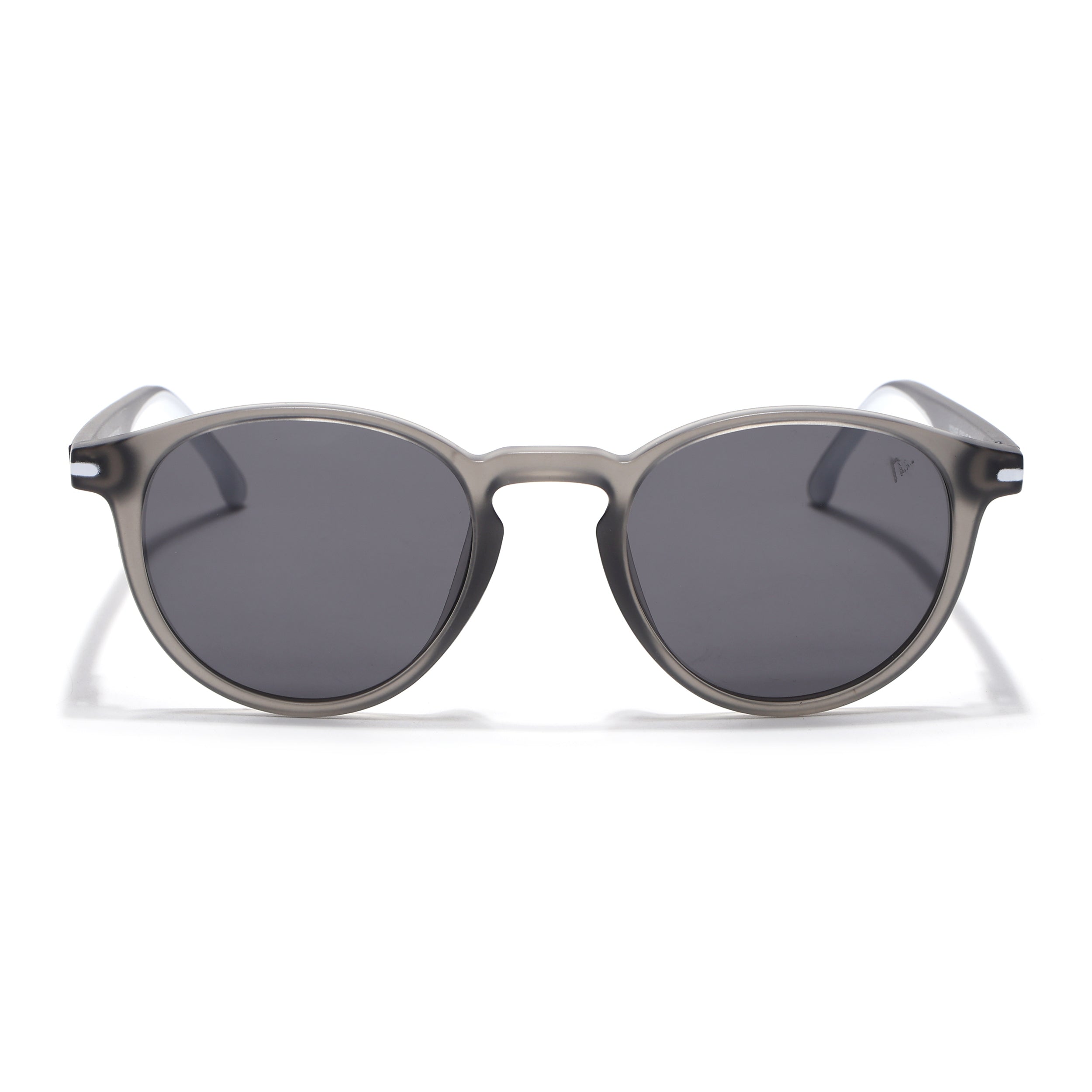 Matira | Dark Grey Round Polarized Sunglasses | PMG7408