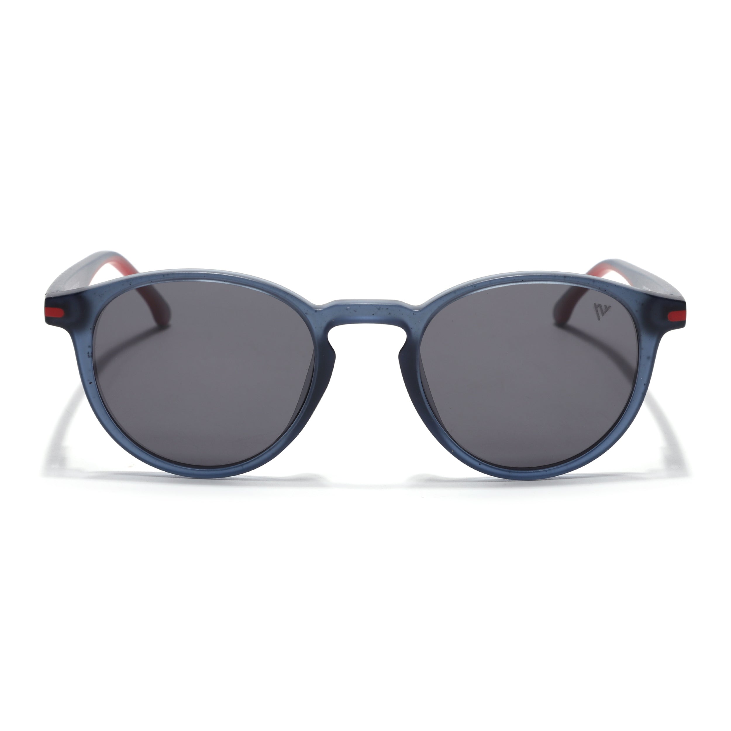 Matira | Blue Round Polarized Sunglasses | PMG7410