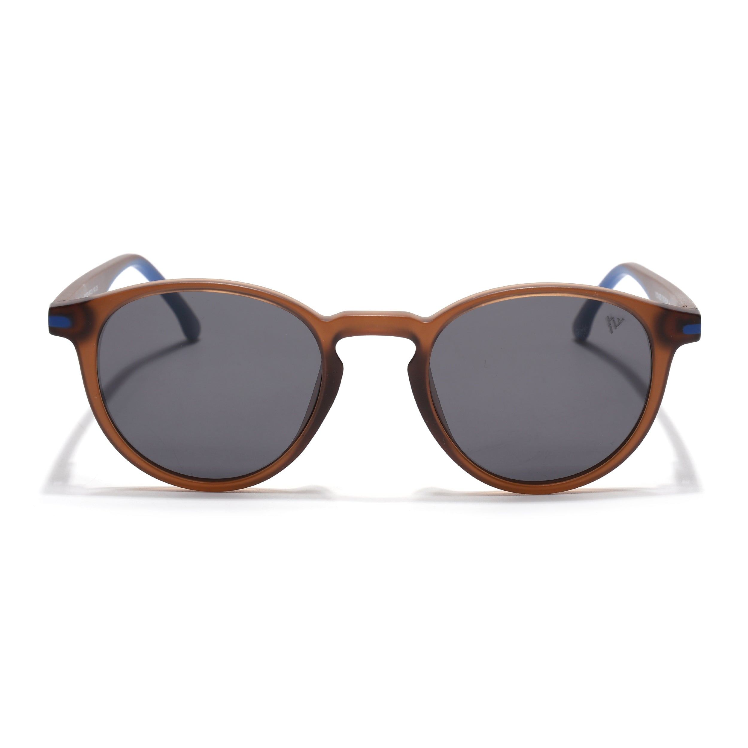 Matira | Brown Round Polarized Sunglasses | PMG7411