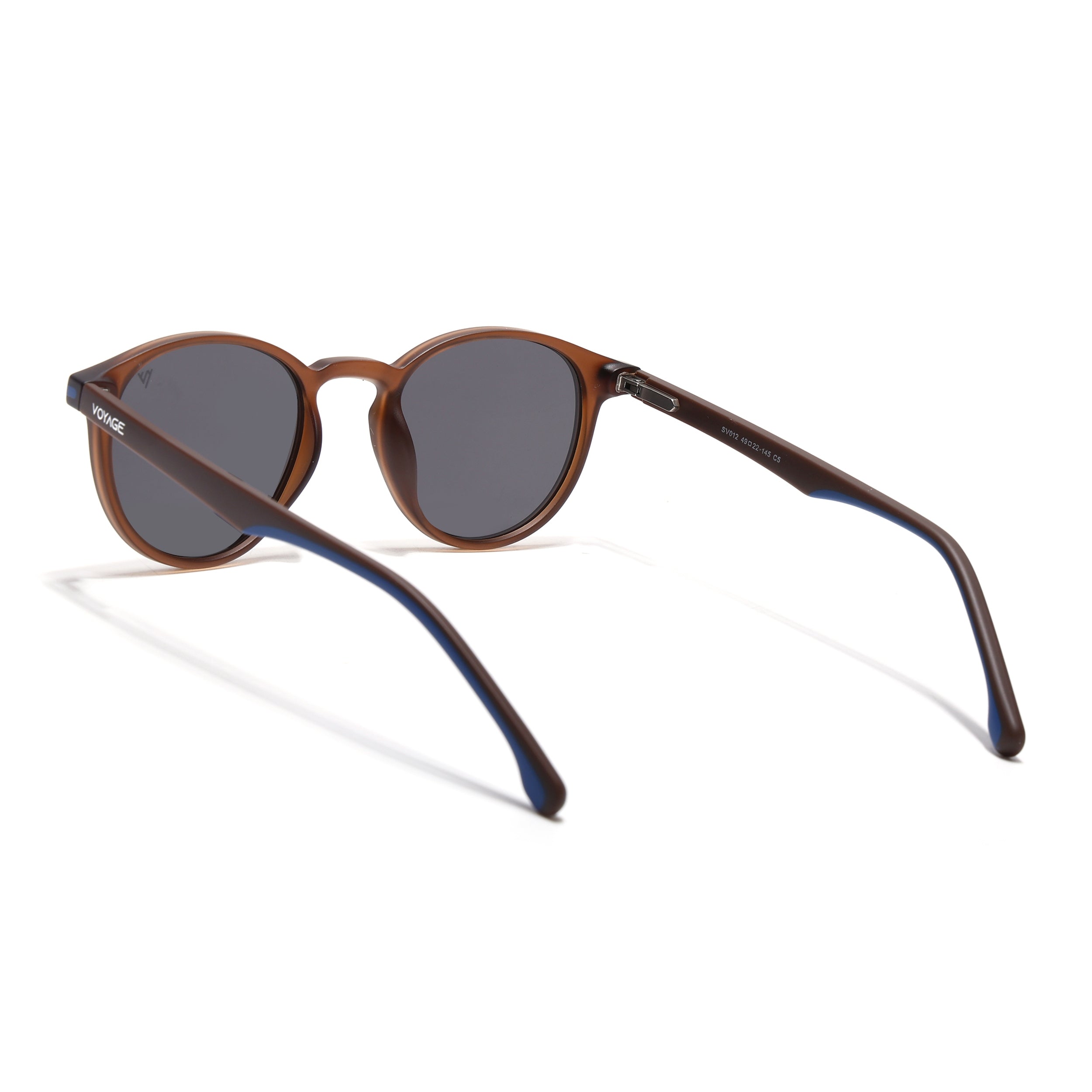 Matira | Brown Round Polarized Sunglasses | PMG7411