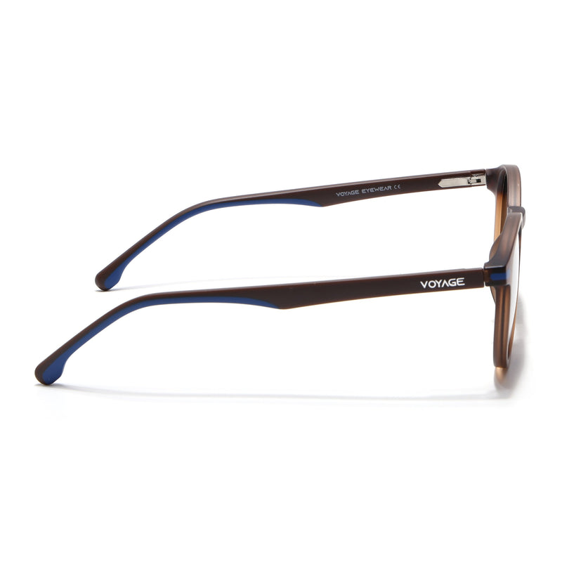 Matira | Brown Round Polarized Sunglasses | PMG7411