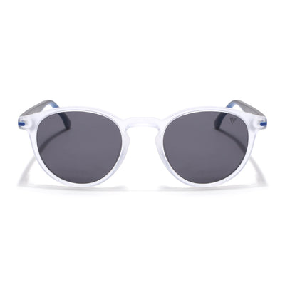 Matira | Transparent  Round Polarized Sunglasses | PMG7412
