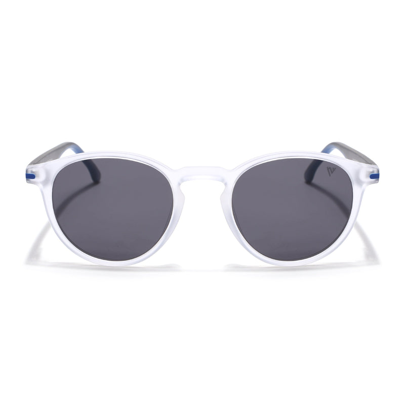 Matira | Transparent  Round Polarized Sunglasses | PMG7412