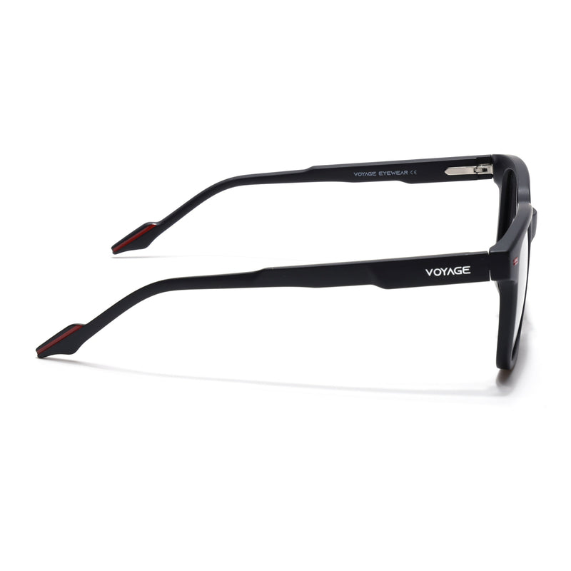 Matira | Black & Red Square Polarized Sunglasses | PMG7413