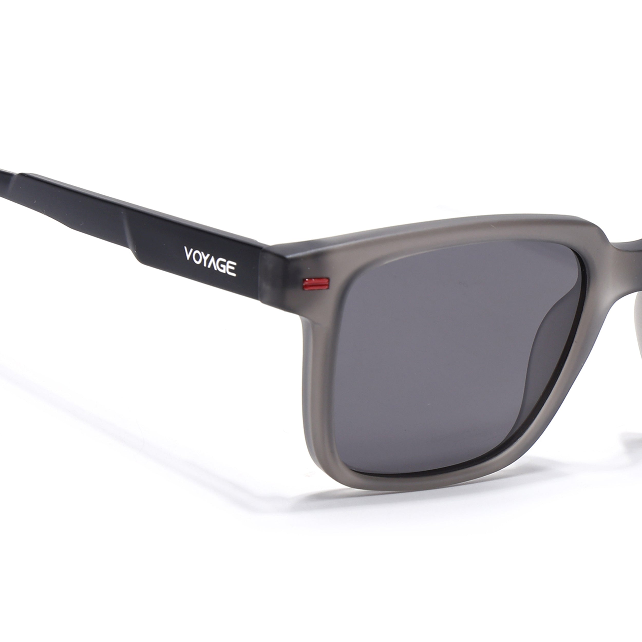 Matira | Grey Square Polarized Sunglasses | PMG7416