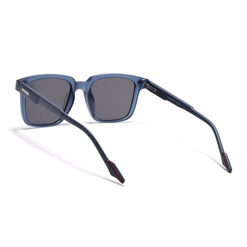 Matira | Blue Square Polarized Sunglasses  | PMG7417