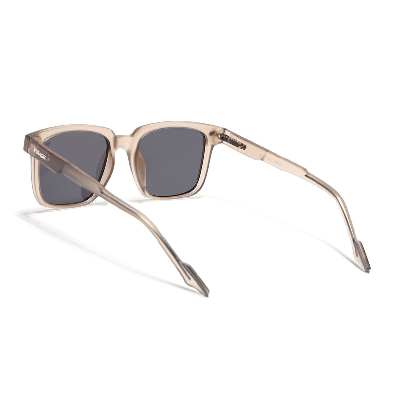 Matira | Brown Square Polarized Sunglasses  | PMG7418