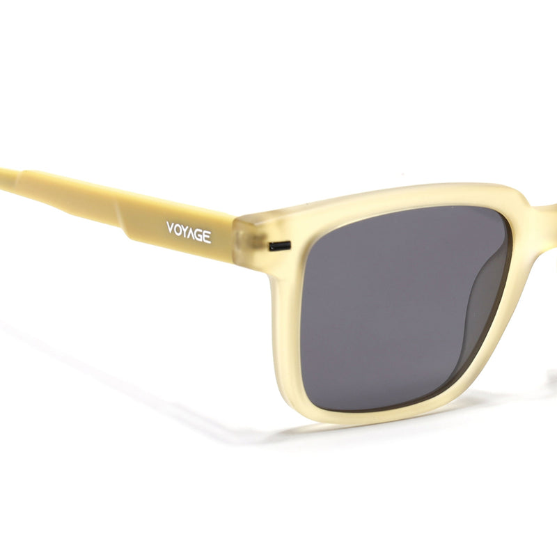Matira | Yellow Square Polarized Sunglasses  | PMG7419