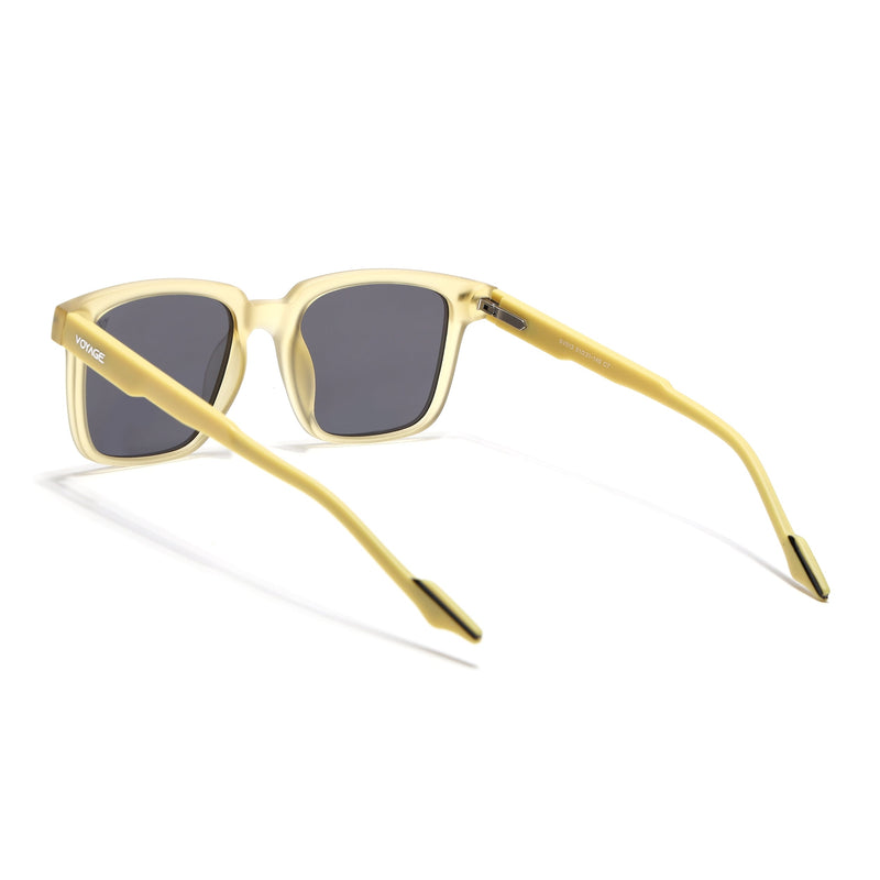 Matira | Yellow Square Polarized Sunglasses  | PMG7419
